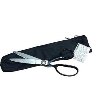 Wiss Vintage Pinking Shears Model C with Original Sleeve and Tag Scissors